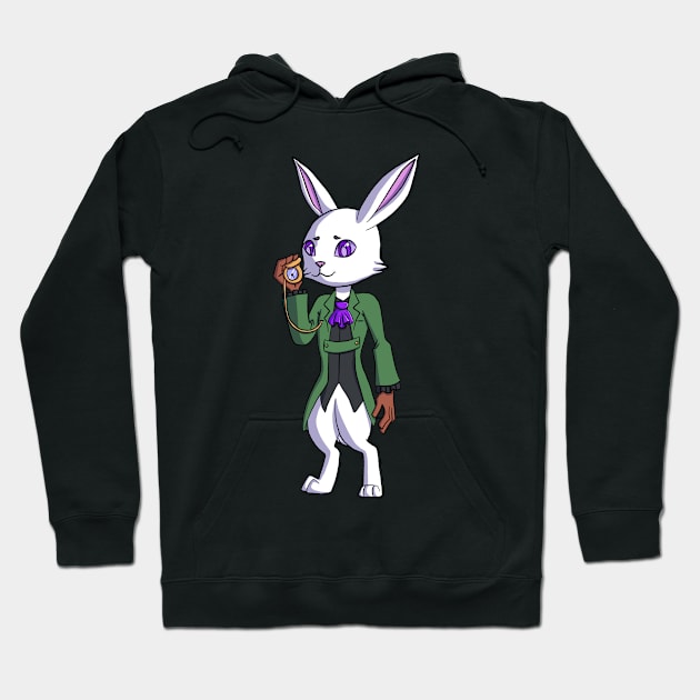 White Rabbit Hoodie by InfernalFae